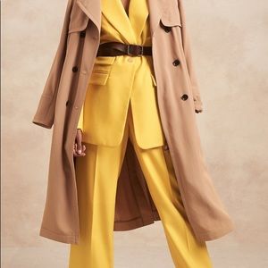 Banana Republic Sculpted Wool Blazer